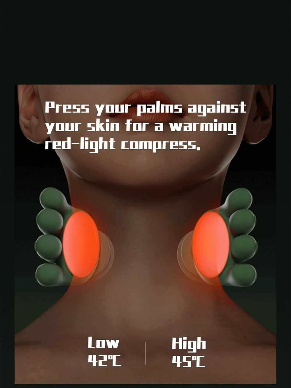 Neck & Back Massager for Pain Relief – Deep Tissue Massage