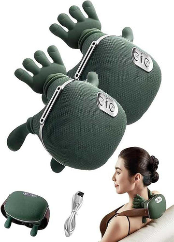 Neck & Back Massager for Pain Relief – Deep Tissue Massage