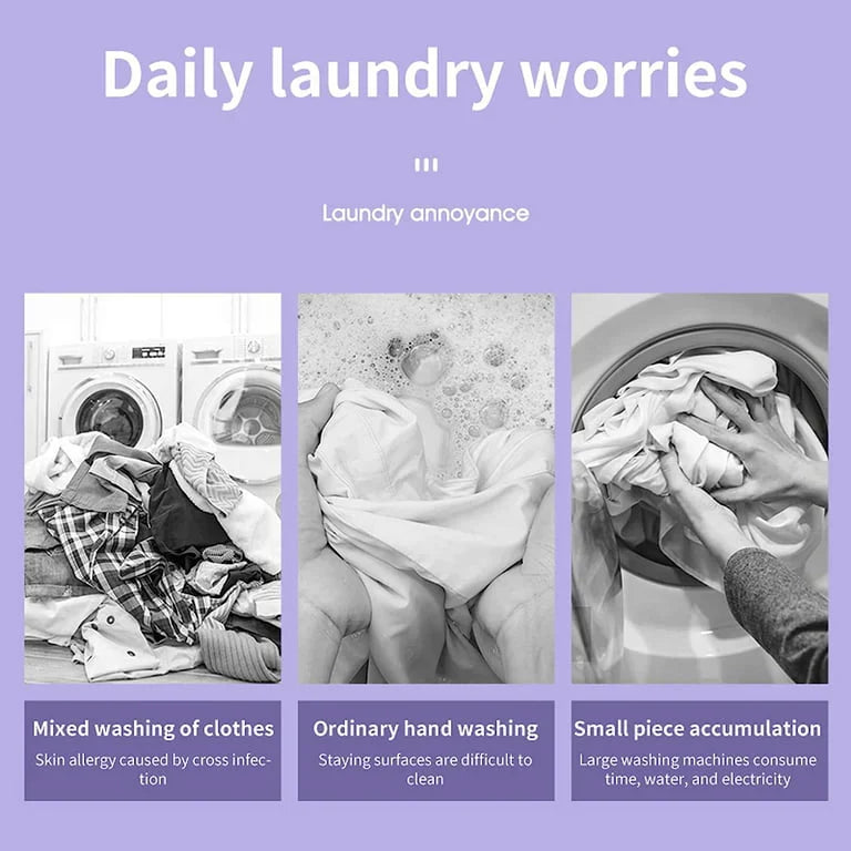 Foldable Mini Laundry Machine